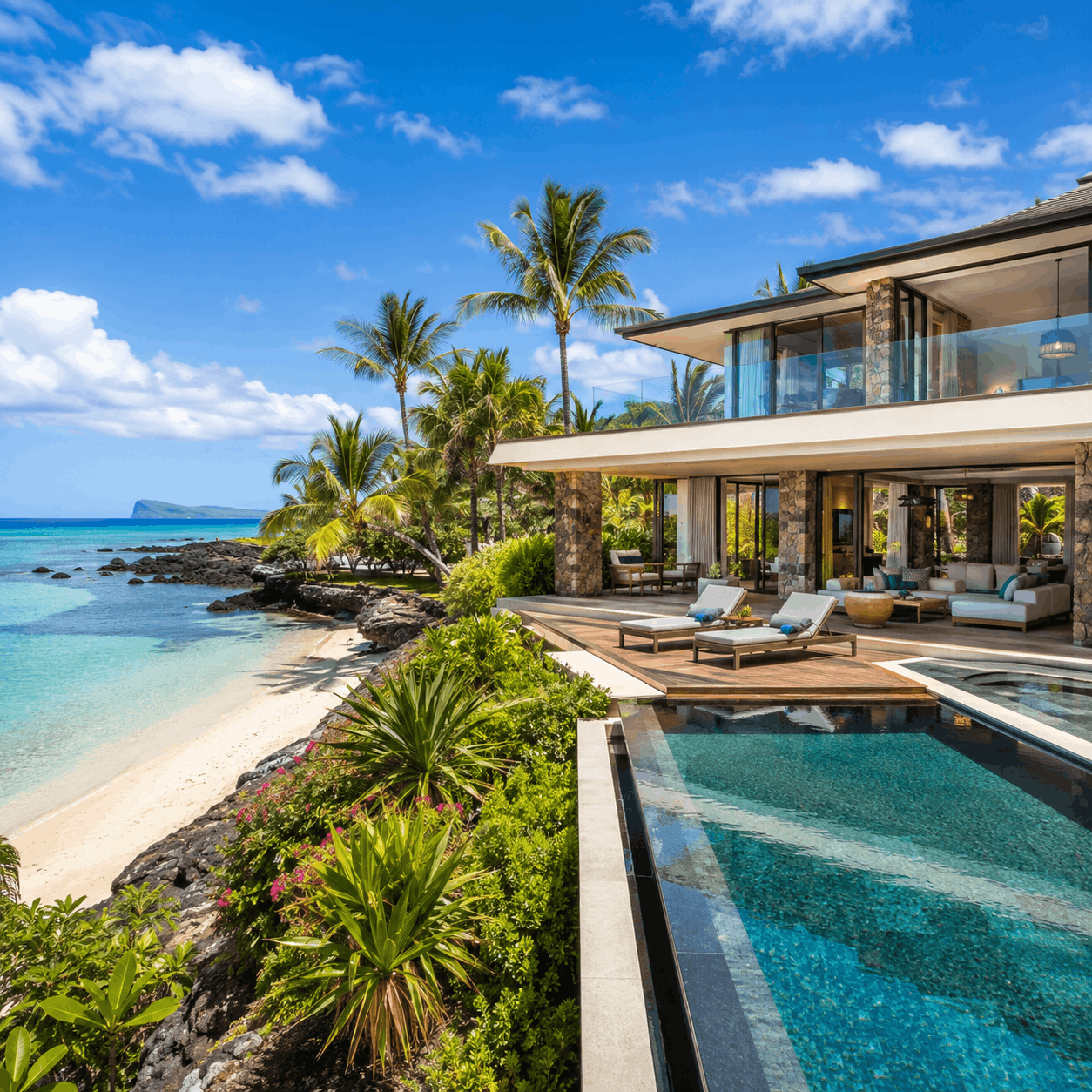 Luxury property in Mauritius